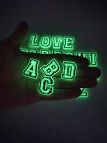 1 Peça Acessório Decorativo de Sapato com Letra de Volta às Aulas, Adequado para Estudantes, Presente para Amigos, Aplicável a Tamancos, Sapatos de Jardim, Sandálias, Anabelas de Verão, Acessório de Sapato Fashionável para Halloween e Natal