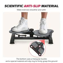 MERACH Waist Twister Ab Machine, 300 Lbs Capacity Core & Abs Workout Equipment For Slim Waist, Quiet Home Gym Exercise Machine For Women & Men