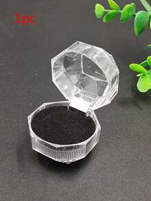 1/5/10/20个装透明戒指盒塑料首饰盒,适用于耳环、戒指、项链等,可作首饰展示盒,多功能戒指耳环收纳盒,适合婚礼、求婚、情人节等场合,是女性收纳整理、旅行度假必备、秋季装饰、万圣节装饰、房间装饰的理想之选。 - 彩色 - 查看 14