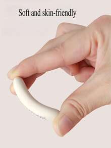 3 piezas de gomas de borrar con forma ovalada y de colores, artículos de papelería creativos, gomas de borrar de estilo minimalista, gomas de borrar limpias para estudiantes - Multicolor - Ver 5