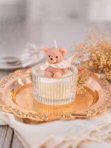 1 cái, Nến thơm hình gấu thủy tinh, Trang trí nhà cửa, Quà lưu niệm đám cưới, Quà lưu niệm sinh nhật đầu tiên và trăng tròn, Quà tặng cho bạn bè, Quà lưu niệm Giáng sinh tuyệt đẹp cho bạn bè và gia đình, Thích hợp để trang trí bàn và trang trí nhà cửa, Thêm không khí Giáng sinh cho tấm sáp thơm - Nhiều màu - Xem 14