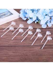 2/5/10/20件扩香漏斗化妆品泵分配器香水工具香水雾化器可填充瓶工具 - 無色 - 查看 9