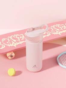 18 oz Insulated Tumbler with Straw – Stainless Steel Water Bottle, Leak-Proof Double Wall Coffee Cup, Keeps Cold for 24H, Fits Car Cup Holder, Reusable Travel Mug for Sports, Gym, School, and Travel - 粉色 - 查看 7