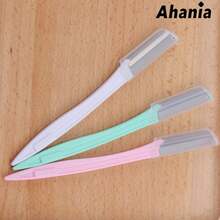 Ahania Eyebrow Designer Kit 1 Eyebrow Razor + 1 Caliper + 1 Eyelash Brush - 彩色 - 查看 8