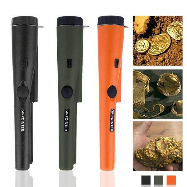 Aimall Metal Detector Pinpointer For Adults & Kids - Waterproof Handheld Pin Pointer Wand - High Sensitivity 360° Detection - Easy To Use 2 Alert Modes - Treasure Pinpointing Finder Probe