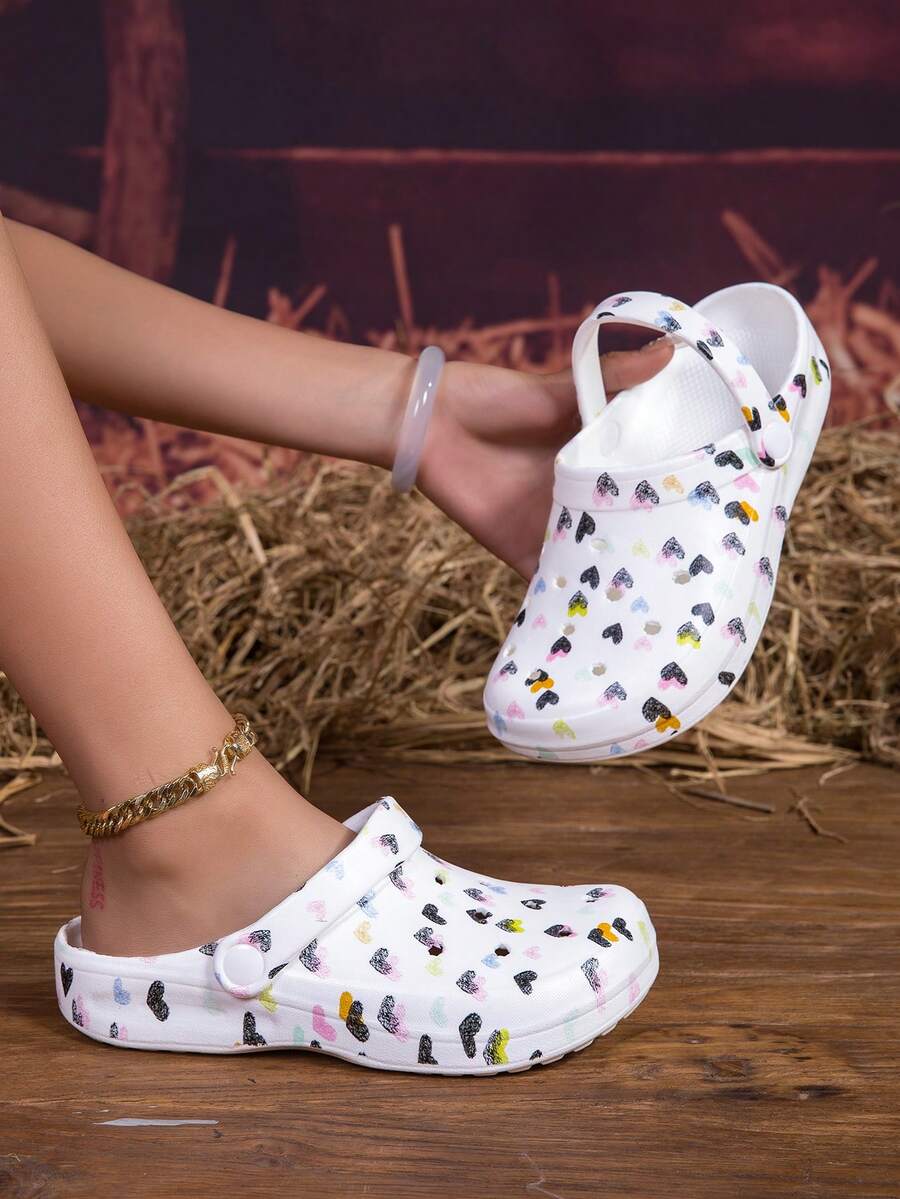 New Women's Adjustable Loose Flat Garden Shoes, Bedroom/Travel/Beach Slippers, Closed Toe Slides