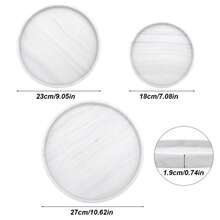 1pc Silicone Round Storage Tray, Suitable For Kitchen And Bathroom, Multi-Functional Organizer For Storing Items, Placing Scented Products, Perfect For Holiday Gift, Christmas, Thanksgiving, New Year, Compact And Stylish, Space-Saving Design, Easy To Clean, Ideal For Home, Apartment, Dorm, Enhances Organization, Keeps Essentials Accessible, Great For Daily Use, Must-Have Accessory For Modern Living, Durable And Lightweight.