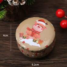 1 件波西米亚风格铁制蜡烛罐，带盖，2.2 盎司 DIY 蜡烛制作容器，情人节、情人节、复古糖果收纳盒，用于香料、茶、创意饼干、派对礼品、婚礼和节日收纳