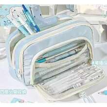 Youth School Pencil Case, New Style Pencil Case 2025 - 淺藍色 - 查看 4