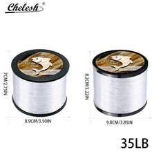chelesh 546yds, 328yds Monofilament Nylon Fishing Line, Transparent Invisible Absorbent, Abrasion Resistant Nylon Line, Diameter 0.52mm-1.0mm, Strength 35LB-150LB, Suitable For Freshwater, Saltwater, Sea Fishing, Ideal For Long Distance Casting And Braiding Nets, Also Can Be Used For Invisible String, Beading, Strong Monofilament, Hanging Handmade DIY Decorations And Crafts.