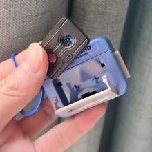 Vintage Cassette Player Keychain, No Battery Included (Batteries Required), Mini Walkman Keychain, Vintage Sound Keychain, Cassette Fidget Toy Car Decoration, Valentine's Day Gift - 藍色 - 查看 2