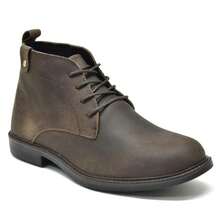 Atrevidu's Country Super Comfortable Leather Ankle Boot - 橄欖 - 查看 2