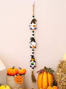 New Halloween Listing Home Party Ghost Festival Decoration Bead String Witch Pumpkin Bat Pendant Halloween Pendant Pendant Decoration Halloween Essential,Fall Decorations Home,Halloween Accessories,Fall Decor,Halloween Decor,Fall Home Decor