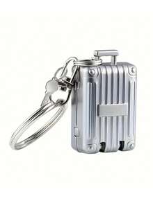 1 Cortador de Unhas Dobrável Mini Personalizado em Formato de Mala, Tesoura de Unhas Portátil Personalizada com Capa Flip e Chaveiro - Multicolorido - Ver 12