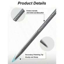 4-Piece Professional Blackhead Removal Set - Acne Removal Tools For Whitehead Acne Removal - Deep Cleansing And Skin Cleansing Tools For Acne Removal - Beauty Tools - 銀色 - 查看 6