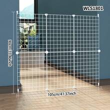 宠物门免钻狗栅栏围栏室内小型犬泰迪柯基犬防护栅栏隔离门笼子