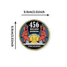 SQUID GAME 25Pcs/1 Set Stickers Set, Unique Characters, Symbols & Game Scenes, Premium Waterproof Graffiti Stickers For Laptop, Phone, Water Bottles, Scrapbooking, DIY Projects, Perfect Gift For Fans - Multicolor - View 3