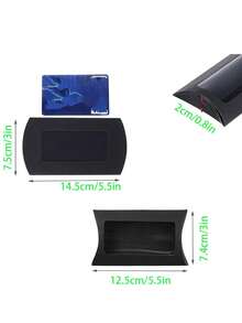 12pcs Kraft Paper Mini Pillow Boxes With Clear Window, Gift Packaging Boxes For Baking, Candy, Chocolate, Jewelry Display, Wedding, Party, Birthday, Bridal Shower, Bachelor/Bachelorette Party, Graduation, Halloween, Christmas