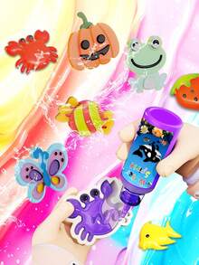 Children's HandmadeWater Water Baby Set,Magic Water ,23/30/32pcs DIY Magic Water Toy, Cultivate Children's Hands-OnAbility And Scientific Literacy, Girls' Game,Perfect Gift For Boys And Girls Aged 3+ Suitable For Summer Playtime With FriendsAnd Family,Back To School - Multicolor - View 7