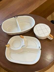 1 件简约优质咖啡杯碟套装，创意大容量马克杯，优雅适合下午茶和甜点，家用饮水杯 - 彩色 - 查看 10