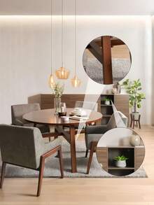 54 szt./arkusz 21 mm samoprzylepne naklejki dekoracyjne z PVC, zaślepki na śruby meblowe, ozdoby do naprawy szafek meblowych