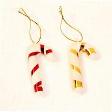 6er-Pack Neujahr Weihnachtsparty Geschenke Weihnachtsschmuck Zuckerstangen Weihnachtsbaum Ornamente Zuckerstangen Anhänger Dekoration Weihnachten Weihnachtsdekoration Weihnachtspyjamas Weihnachtsgeschenke Weihnachtsdekoration