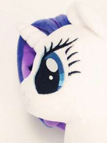 Hasbro 我的小马驹毛绒玩具 - 暮光闪闪公主设计，配有闪光角和彩虹鬃毛，柔软可抱的毛绒玩具，适合女孩，适合 3 岁以上儿童的节日礼物，官方授权角色