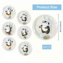 Joivida 3pcs Cute Penguin Hand Warmers - Reusable, Leak-Proof PVC, No Battery Required, Essential For Outdoor Activities, Hiking, Skiing And Winter Walks | Optimistic Design | Leak-Proof Material, Hand Warmers