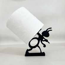 Ant Toilet Paper Holder - An Interesting Bathroom Roll Paper Ornament, Fun No Installation Toilet Paper Holder Independent Bathroom Set -3D Printed Black Ant Toilet Paper Holder - Fun Tissue Holder - Cute Bathroom Decoration (Toilet Paper Not Included),Christmas Decoration,Bedroom Decor,Room Decor Bedroom,Christmas Gifts,Christmas Decorations,Christmas Decorations Home