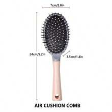 Curling Comb Three Piece Set  Curl Defining Brush-Curly Hair Brush Define Styling Brush For Curly Hair, Curl Brush For Curly Hair Wet, Shaping & Defining Curls For Women ,Christmas Gifts - Bộ ba món màu xanh 3 món - Xem 6