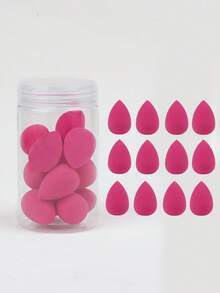 12个/套迷你化妆海绵，超柔软不吸水干湿两用化妆海绵 - 彩色 - 查看 19