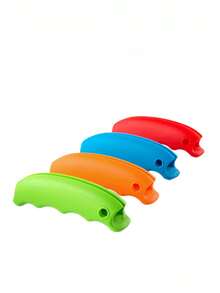 1个符合人体工学的多功能购物袋提手 - 购物袋支架、购物手提袋、塑料袋提手、提袋工具、防滑、便携式购物收纳袋 - 均碼 - 查看 1