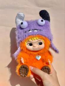 1 件 WAKUKU 系列玩偶、玩具、背包挂件、汽车玩偶、桌面装饰玩偶、房间装饰玩偶、橡胶毛绒挂饰。女孩和孩子都会喜欢的礼物。 - 彩色 - 查看 5