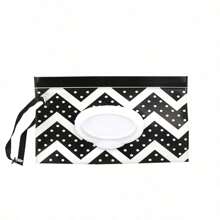 1pc Portable Wet Wipe Bag Tissue Dispenser Box, Baby Wet Wipes Storage Organizer Holder, Flip-Top Handle Design, Waterproofbaby Shower Family Decorations Gifts - Color as Shown - View 22