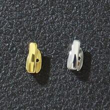 1 Set de joyería vertical de rayas huecas para los dientes inferiores de 6 dientes, accesorio de moda para fiestas y festivales, unisex