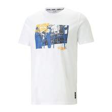 Puma 539497-01 Men's Casual Sports Printed Breathable Crew Neck Short Sleeve T-Shirt