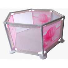 Baby Playpen Portable Children's Playpen For Boys And Girls - Hồng - Xem 2