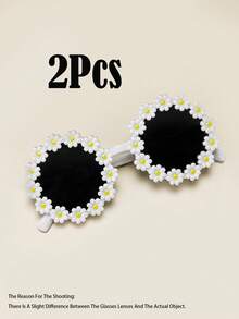 1-12 chiếc kính mắt hoa, kính mắt cánh hoa cúc, thích hợp cho tiệc tùng, giải trí ngoài trời, đạo cụ chụp ảnh, đồ trang trí Hawaii, phụ kiện du lịch ngày lễ, đồ dùng cho kỳ nghỉ, nhẹ, bền, đa chức năng - nhiều màu - Xem 9