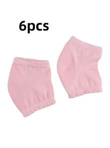 2件装护肘保湿套肘部凝胶覆盖脚跟袜肘套护肘适用于SPA保湿干裂皮肤护理 - 粉色 - 查看 14