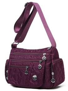 新款斜挎包牛津布男士公文包大容量斜挎包 - 彩色 - 查看 11