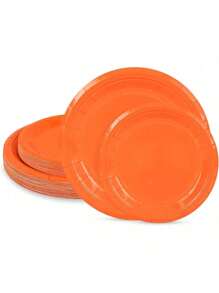 10 قطعة مجموعة أدوات مائدة حفلات يمكن التخلص منها، أطباق ورقية بقطر 7 بوصة و 9 بوصة، أطباق عشاء يمكن التخلص منها، أطباق حلوى ورقية، ديكورات حفلات، لوازم حفلات، أدوات مائدة حفلات يمكن التخلص منها، متعددة الألوان للاختيار منها