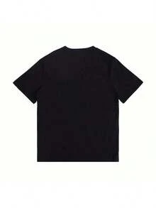 Man Men Black Rammstein Graphic T-Shirt Casual Crew Neck Short Sleeve Summer Top With Band Logo Design Ideal For Concerts Festivals And Casual Attire Festive Attire Band Logo Shirt Comfortable Fit Rock Concert Clothing Men Size S-3XL - màu đen - Xem 4