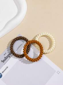 6PCS Matte Gradient Multicolor Spiral Hair Ties Set, Scrunchies For Hair No Damage Elastic Hair Ties Accessories, Women's Seamless Ponytail Holders, Korean Style Cute Hair Ties (Pink Blue Purple Orange Brown Black), Hair Elastics, Hair Rubber Bands, Hair Rope, Elastic Hair Tie, Beautymakeup, Hair Accessories, Home Beauty Women Accessory Gifts ,Head Piece