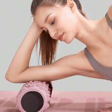 EVA Foam Roller Set: Deep Tissue Massage, Yoga & Pilates Training – Hexagonal Rollers And Massage Ball For Muscle Relief & Home Workouts