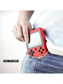 Consola de videojuegos retro Mini portátil de tipo Macarrón con 400 juegos en 1, 8 bits, pantalla LCD colorida de 2.4 pulgadas