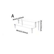 1pc Acrylic Multi-Layer Cosmetic Display Rack, Collectible Blind Box, Perfume & Jewelry Storage Shelf