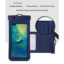 Große Kapazität Berührbare Universelle Wasserdichte Handyhülle, Wasserdichte Handytasche mit Lanyard geeignet für Handys bis zu 7,2 Zoll, Essentiell für Schwimmen und Tauchen im Sommer