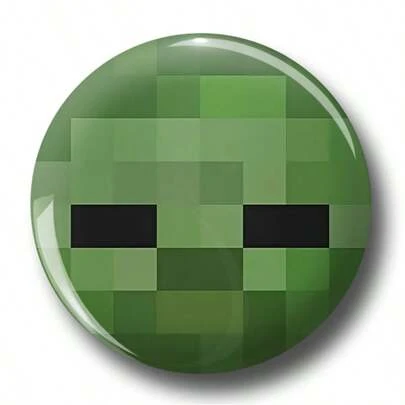 1pc 4.4cm/1.73inch Pattern Safety Pin Badge, Button Badge, Brooch Badge, Suitable For Attaching To Clothing, Bags, Backpacks, Fun Gift For Family And Friends