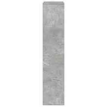 Raumteiler Betongrau 100x33x156, 5 cm Holzwerkstoff - Grau - Übersicht 4