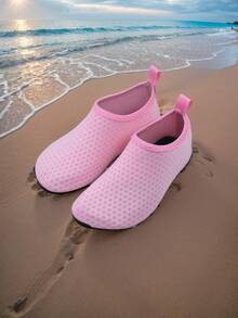 Unisex Comfortable Portable Swimming Beach Water Shoes Barefoot Shoes - Pink - View 6